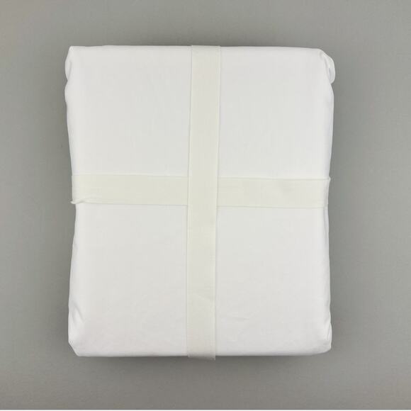 Pottery Barn Duvet Cover KING / CAL KING 1000 Thread Count Sateen White NWT - Picture 4 of 6